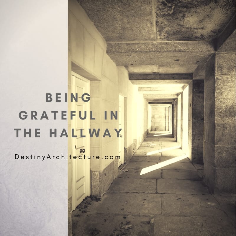 Being Grateful in the Hallway
